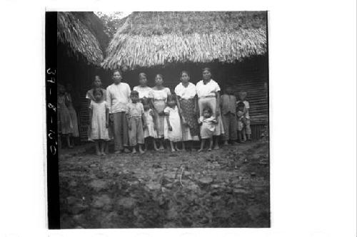 Native people in Santiago Tuxtla