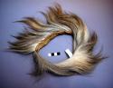 Witch doctor's headdress, hair