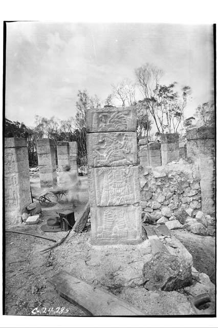 Column 3 at Northeast Colonnade