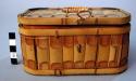 Bamboo Box with Lid Originally Containing Live Ammunition from the Boxer Rebelli