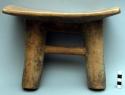 2-legged wooden stool
