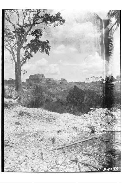 Monjas group looking NW from the Morris House