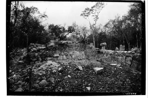 Temple of Xtoloc Cenote from north-northeast