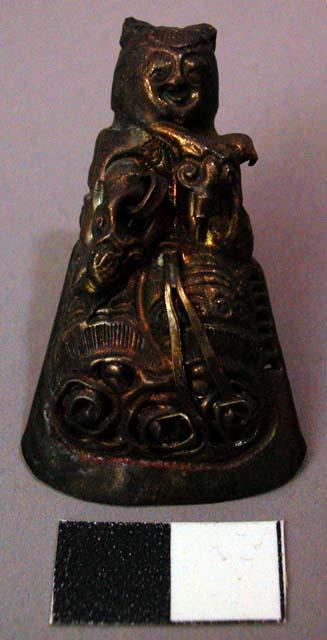 Nine Lightweight Metal Folklore Objects Depicting "The Eight Taoist Immortals"