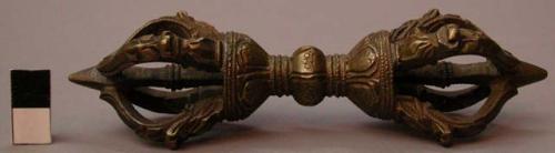 Buddhist Priest's Emblem Used as a Wand for Purification in Religious Services