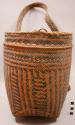 Basket, cylindrical
