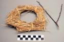 Ring of grass - used by women for carrying pots on head