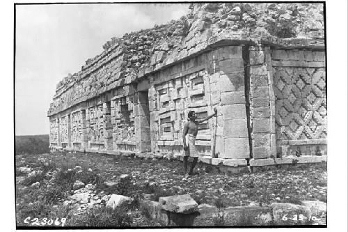 Back or south side of second story at Monjas.