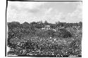 Distant view of Morris House looking southeast