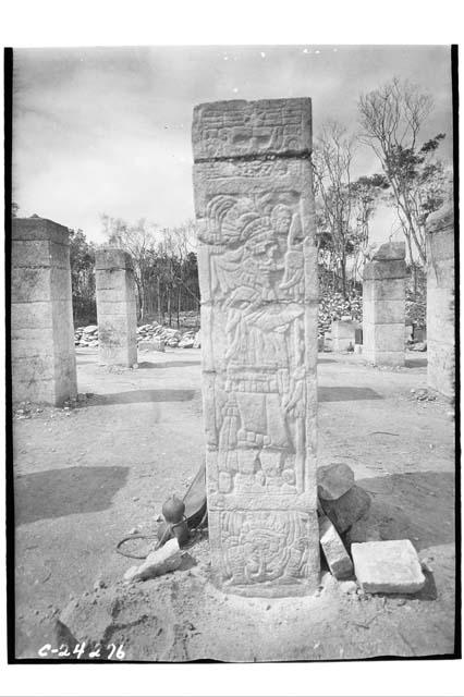 NE Colonnade - Column 2 - N Panel