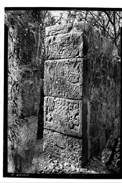 Inner entrance of the Temple of Xtoloc Cenote