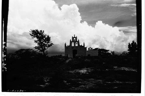 View of church from north