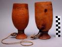 "Buge": drinking gourds of this type prepared in traditional mahiber feasts.  An