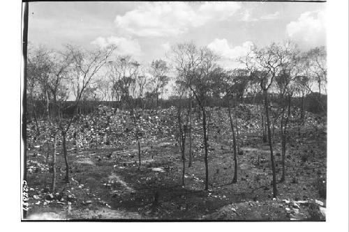 General view - Temple on S. side of court looking SW; 1000 Columns