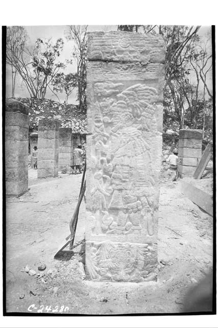 NE Colonnade - Column 2 - E Panel