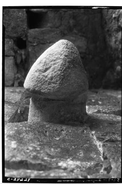 Temple of the Phalli, stone Phallus