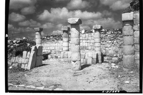 Small S. Temple, NE Colonnade