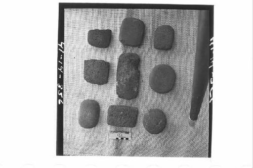 Grinding Stones; Whole and Fragmentary