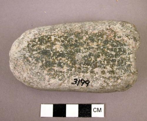 Portion of stone pestle (rhyolite)