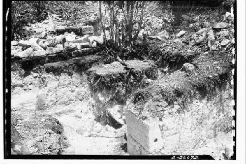 Patio and doorway at Temple of the Phalli.