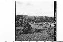 Panorama of west side of mound and platform from Station 11 on Mound 2.