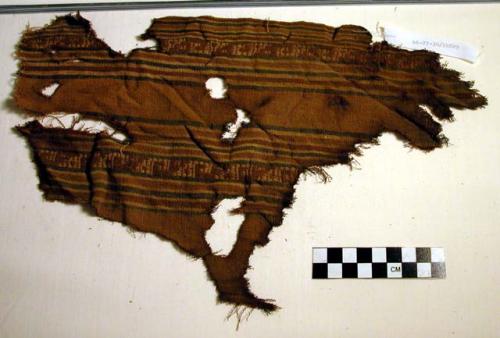 Woven textile fragment