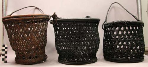 Baskets for holding spoons and forks