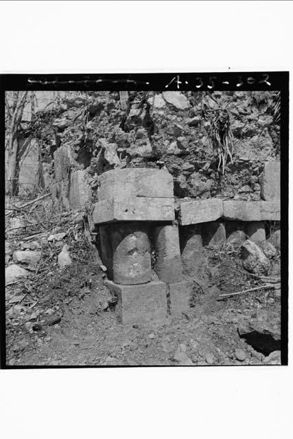 Structure 2C7; Southeast corner rear room