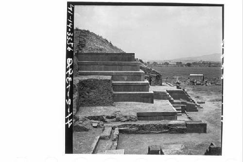 Panorama of mound from top of Mound 2.  Md. 1-E.