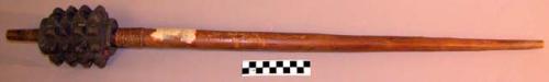 Club - wooden handle and stone head