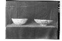 Pottery; red on buff, and ringbase bowls, from river bank south of Acropolis