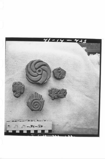 Five Stamp Seals