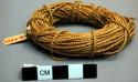 2-strand twine made from root fiber