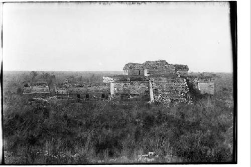 Monjas, view from Caracol