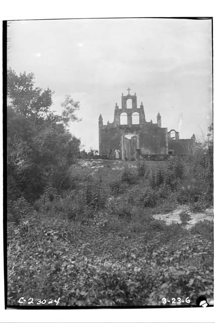 Church, closer view