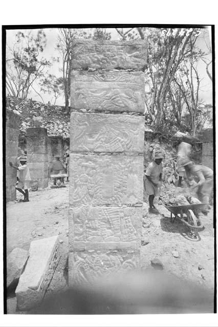 NE Colonnade - Column 1 - E Panel