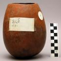 "Buge": this type of gourd used for drinking "farso", a grain drink made from ba