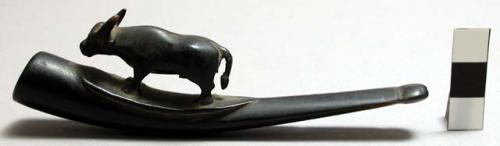 Pipe made from the horn of the water buffalo