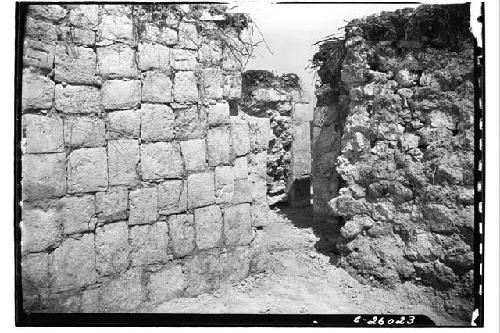 Temple of Initial Series. Inner chamber, looking NW. Ditto 26017