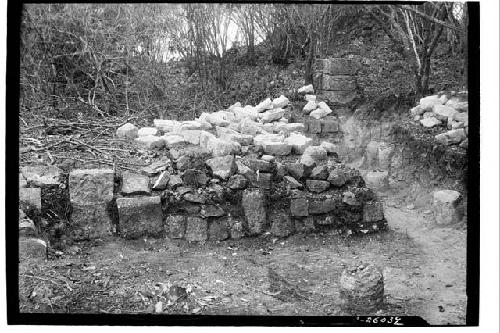 Temple of the Phalli, E. construction, Northern part, looking W