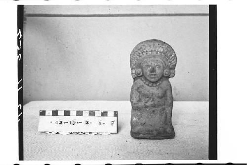 Mould-Made Pottery Human Female Effigy Figurine