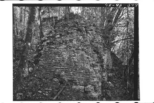 Temple II decoration on E face of roofcomb