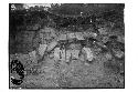 Fall of stones from over inner chamber lintel