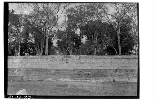 Jaguar Stairway, after repairs; seen from East Court