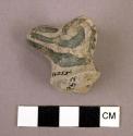 Sherd-effigy head (black/white)