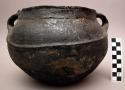 Earthenware pot such as is used for soups, etc., patterned after +