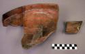Sherds (bowl fragments)-repaired