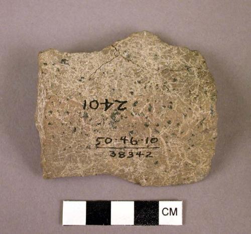Stone fragment (worked)
