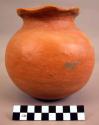 Small olla, red ware