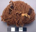 Ball of kangaroo fur string